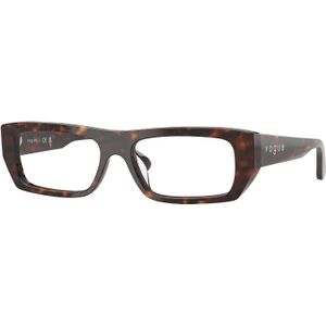 VOGUE EYEWEAR Vrouw VO5660U  W656 Optische monturen Acetaat Bruin Transparant Kwadraat Normaal