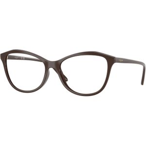VOGUE EYEWEAR Vrouw VOGUE EYEWEAR VO5602 2252 Optische monturen Nylon Bruin Transparant Geometrisch Normaal