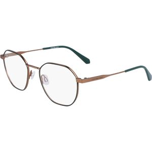 Calvin Klein Unisex CKJ22220 704 Optische monturen Metaal Goud  Vierkant Normaal Fotochromatisch