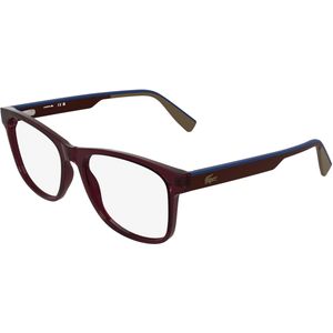 Lacoste Man L4004 601 Optische monturen Bio-injectie Bordeaux  Hurken Normaal