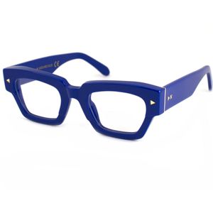 XLAB Unisex MELVILLE Optische monturen Acetaat Blauw  Hurken Blauw anti-licht