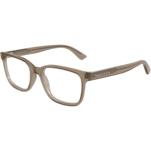 Alexander McQueen Man AM0541O 011 Optische monturen Acetaat Bruin Transparant Kwadraat