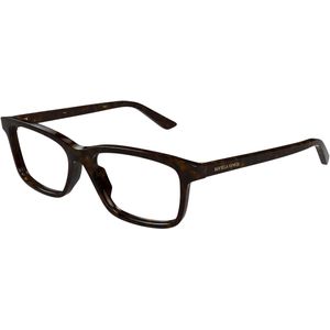 Bottega Veneta Man BV1314O 002 Optische monturen Acetaat Havana Transparant Kwadraat