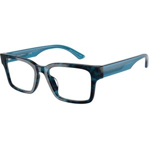 Emporio Armani Vrouw EA3245U 6180 Optische monturen Acetaat Blauw Transparant Hurken Normaal