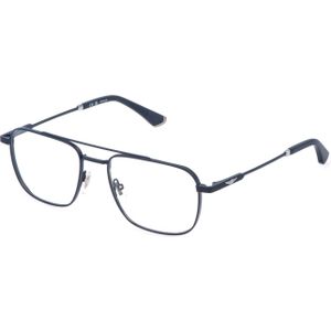 Police Man VPLQ75  0L63 Optische monturen Metaal Blauw  Kwadraat