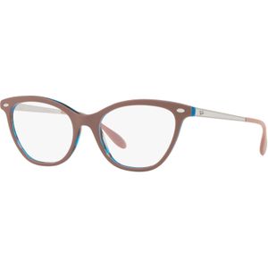 Ray - Ban Vrouw RX5360 5715 Optische monturen Plastic Bruin  Kattenoog