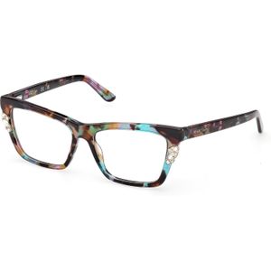 Guess by Marciano Vrouw GM50048 098 Optische monturen Acetaat Groente  Kwadraat Normaal