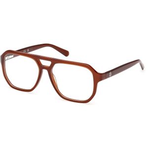 Guess Man GU50327 045 Optische monturen Acetaat Bruin  Kwadraat Normaal