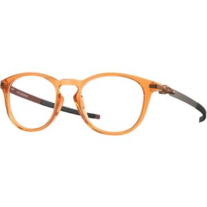 Oakley Man OX8105 pitchman r 810524 Optische monturen O_matter Oranje Transparant Rotonde Normaal