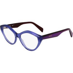 Liu Jo Vrouw LJ2814 400 Optische monturen Acetaat Blauw  Kattenoog Normaal