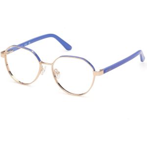 Guess Vrouw GU50124 092 Optische monturen Metaal Goud  Rotonde Normaal