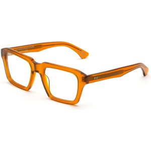 Retrosuperfuture Unisex HO7 Nummer 121 Orange Optische monturen Acetaat Oranje  Hurken