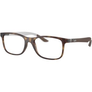 Ray - Ban Unisex RX8903 5200 Optische monturen Geïnjecteerd Schildpad Transparant Hurken Normaal
