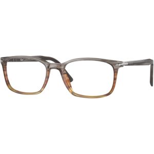 Persol Man PO3189V 1137 Optische monturen Acetaat Grijs Transparant Hurken Normaal