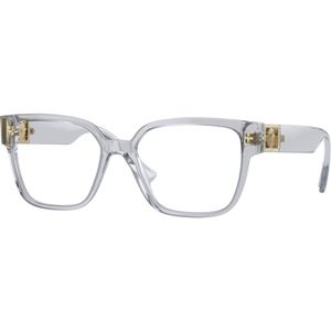 Versace Vrouw VE3329B 5305 Optische monturen Acetaat Grijs Transparant Hurken Normaal