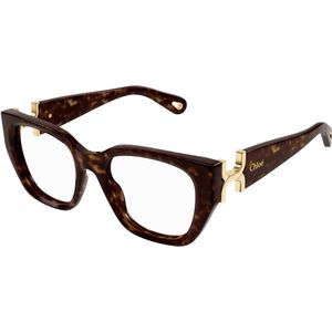 Chloé - CH0238O - Optische Monturen - Havana - Acetaat - Kattenoog