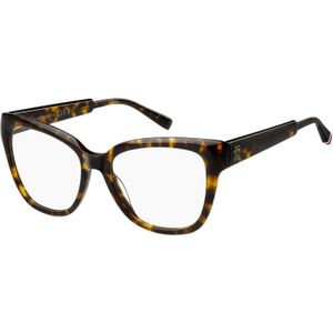 Tommy Hilfiger Donna Th 2209 086 Optische monturen Acetato Havana  Squadrata Normale
