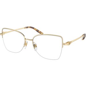Ralph Lauren Vrouw RL5122 9150 Optische monturen Metaal Goud Transparant Vlinder Normaal
