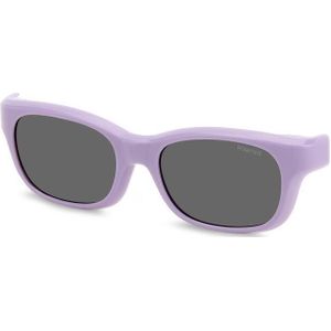 Polaroid Kind PLD K006 CL-on 789/M9 Clip-ons Plastic Lila Grijs Hurken Gepolariseerd