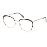 Guess Vrouw GU50250 033 Optische monturen Metaal Goud  Rotonde Normaal