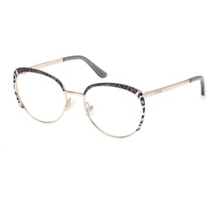 Guess Vrouw GU50250 033 Optische monturen Metaal Goud  Rotonde Normaal