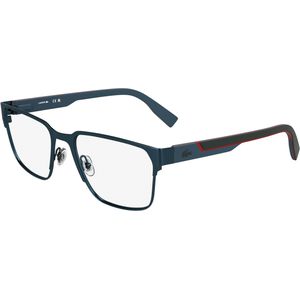 Lacoste Man L2306 424 Optische monturen Metaal Blauw  Hurken Normaal