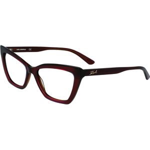 Karl Lagerfeld Vrouw KL6063 603 Optische monturen Acetaat Bordeaux  Kattenoog Normaal Fotochromatisch