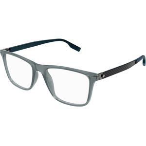 Montblanc Man MB0251O 003 Optische monturen Acetaat Grijs  Vierkant