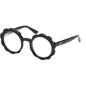 Guess Unisex GU50142 001 Optische monturen Acetaat Zwart  Rotonde Normaal