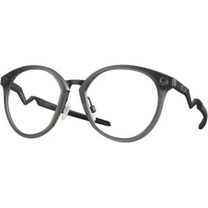 Oakley Man OX8181 Cognitieve R 818102 Optische monturen Titanium Grijs Transparant Rotonde Normaal