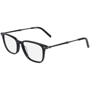 Ferragamo Man SF2861 42668 001 Optische monturen Acetaat Zwart  Hurken