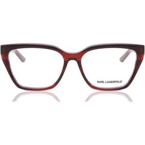 Karl Lagerfeld Vrouw KL6027 7 Optische monturen Plastic Rood  Geometrisch