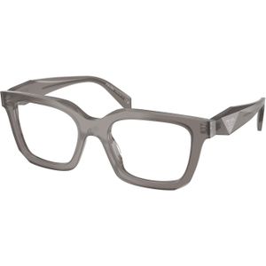 Prada - PR C08V - Optische Monturen - Grijs - Acetaat - Geometrisch