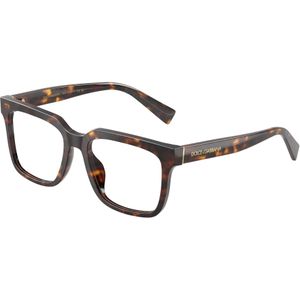 Dolce & Gabbana Man DG3422 502 Optische monturen Acetaat Schildpad Transparant Hurken Normaal