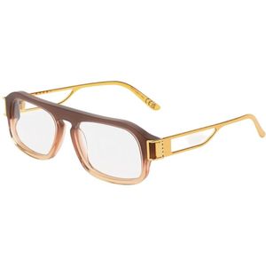Marni Uniseks X2P Burullus Optical Brown Fade Optische monturen Acetaat Bruin  Kwadraat