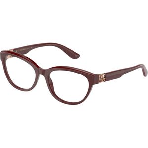Dolce & Gabbana - DG3342 - Sportbril - Bordeaux - Plastic Frame