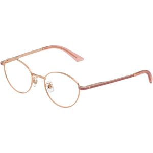 Jimmy Choo Vrouw JC2018JD  3008 Optische monturen Metaal Goud Transparant Rotonde Normaal