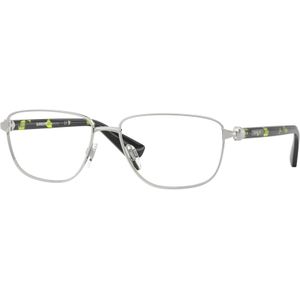 Burberry Uomo BE1393 1005 Optische monturen Metallo Argento Trasparente Squadrata Normale