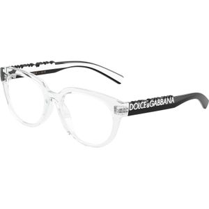 Dolce & Gabbana Kind DX5007  3133 Optische monturen Geïnjecteerd Transparant Transparant Pantos Normaal