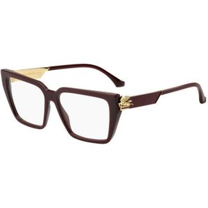 ETRO Unisex Etro 0030 LHF Optische monturen Acetaat Bordeaux  Hurken