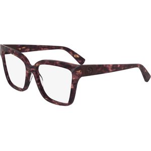 LONGCHAMP Vrouw LO2754 606 Optische monturen Acetaat Rood  Hurken Normaal