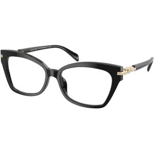 Michael Kors Donna MK4146U Montego Bay 3005 Optische monturen Acetato Nero Trasparente Cat Eye Normale