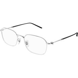 Montblanc Man MB0414OA 003 Optische monturen Titanium Zilver Transparant Kwadraat