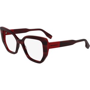 Karl Lagerfeld Vrouw KL6174 609 Optische monturen Acetaat Rood  Kattenoog Normaal
