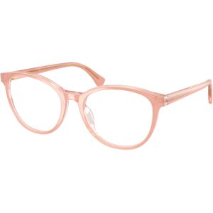 Ralph Lauren Vrouw RA7188U  6296 Optische monturen Acetaat Roos Transparant Rotonde Normaal