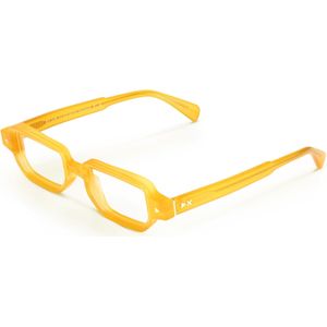 XLAB Unisex SAMAR Optische monturen Acetaat Geel  Hurken Blauw anti-licht