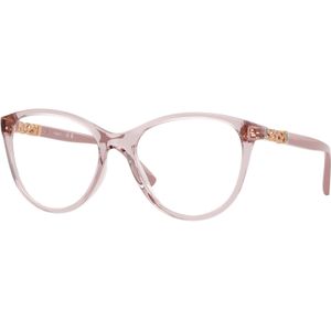 VOGUE EYEWEAR Donna VO5631B 2828 Optische monturen Nylon Rosa Trasparente Pantos Normale