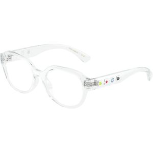 Dolce & Gabbana Kind DX5004U 3133 Optische monturen Geïnjecteerd Transparant Transparant Rotonde Normaal