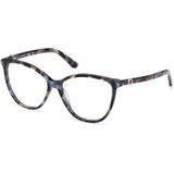 Guess Vrouw GU50311 092 Optische monturen Acetaat Blauw  Kattenoog Normaal