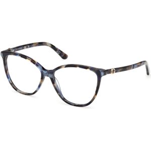 Guess Vrouw GU50311 092 Optische monturen Acetaat Blauw  Kattenoog Normaal
